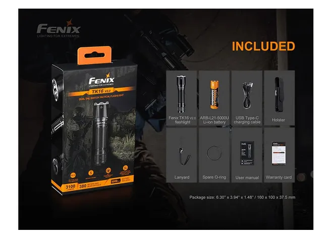 Ліхтар Fenix TK16 V2.0 Фото 3